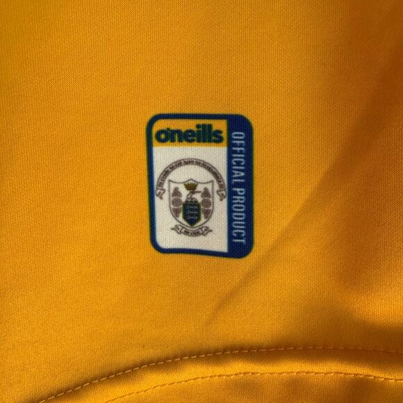 2019 Clare GAA Home Jersey Kids Age 14 O’Neills Yellow Blue Irish Gaelic Games - Picture 6 of 7